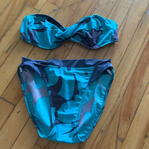 Vintage La Blanca strapless bikini set - Picture 1 of 5